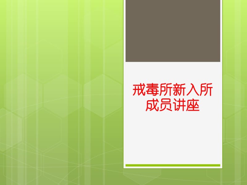 戒毒所新入所成员讲座.pdf_第1页