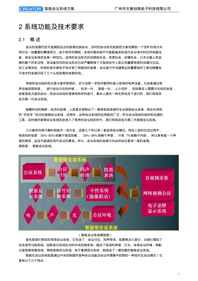 智能会议系统方案同传方案要点.pdf_第2页