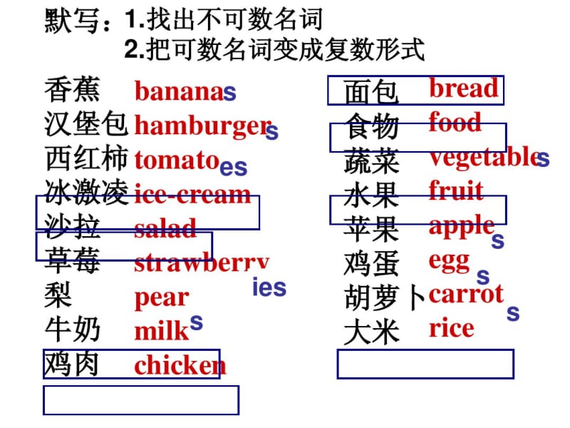 新版新目标七年级上英语期末复习课件(Units6-7)(人教版).pdf_第3页