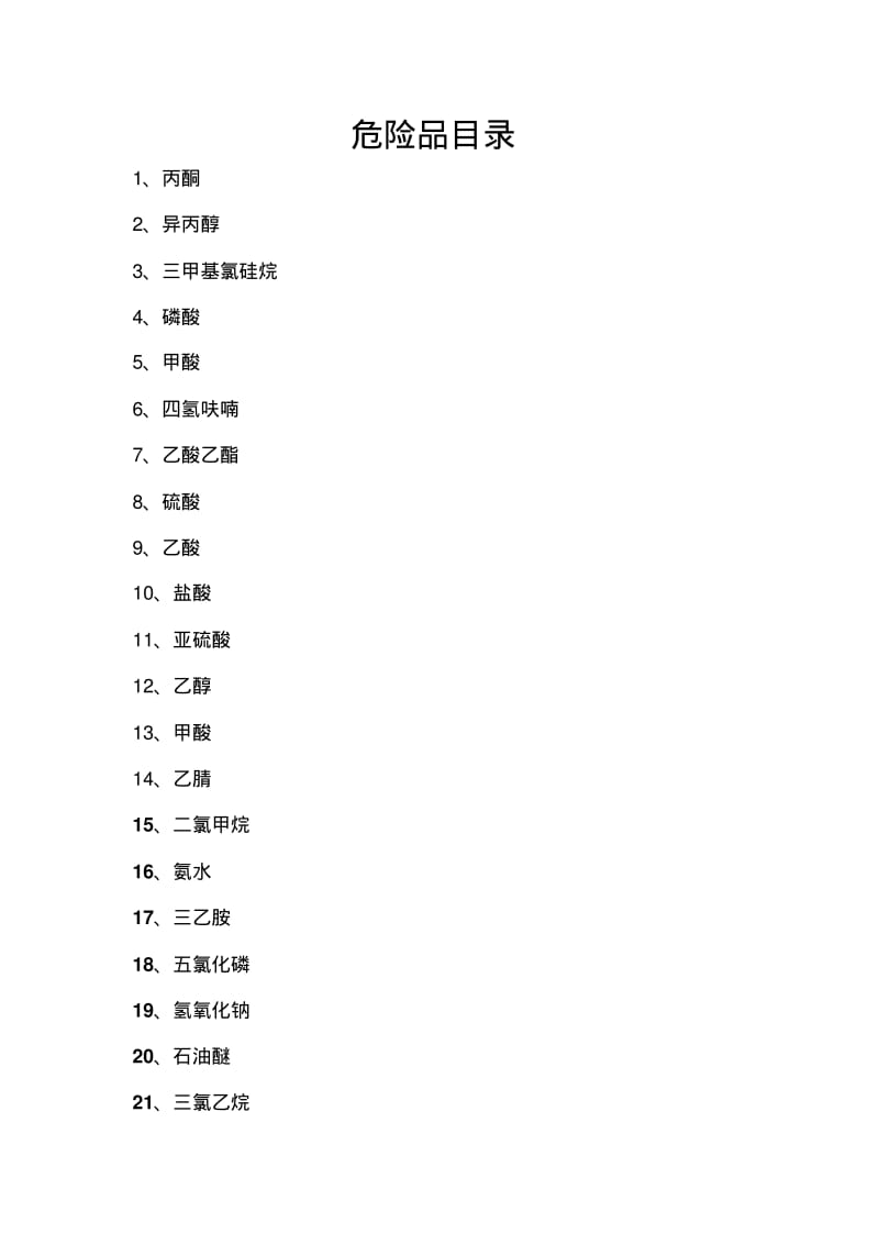 常见危险化学品安全技术说明书(MSDS)要点.pdf_第1页