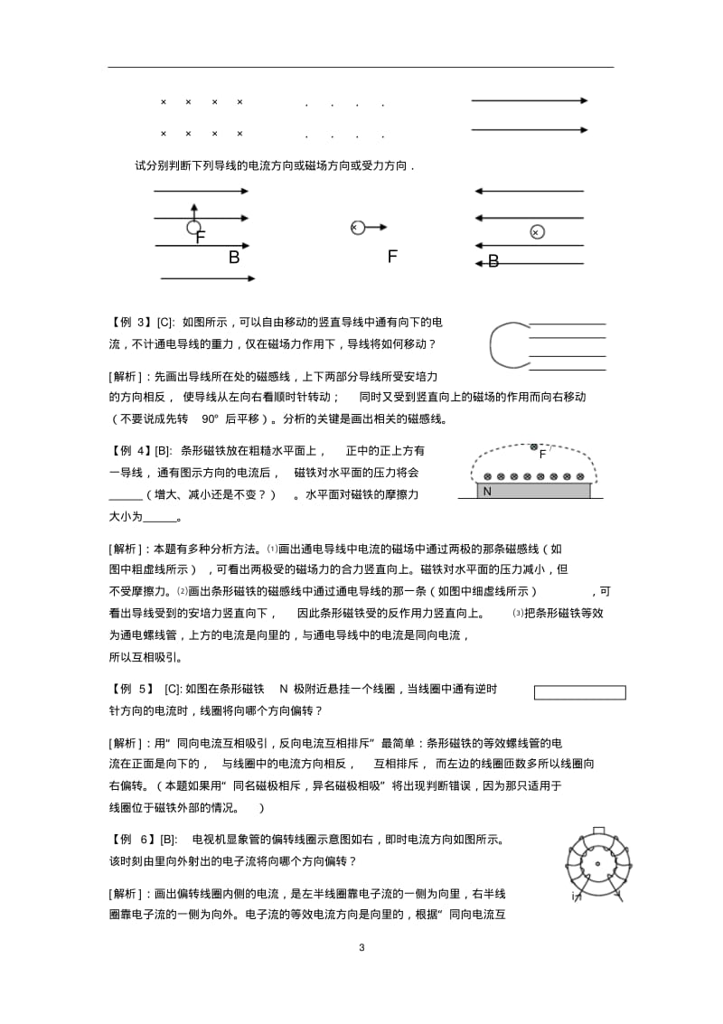 磁场、安培力(老师讲义)要点.pdf_第3页