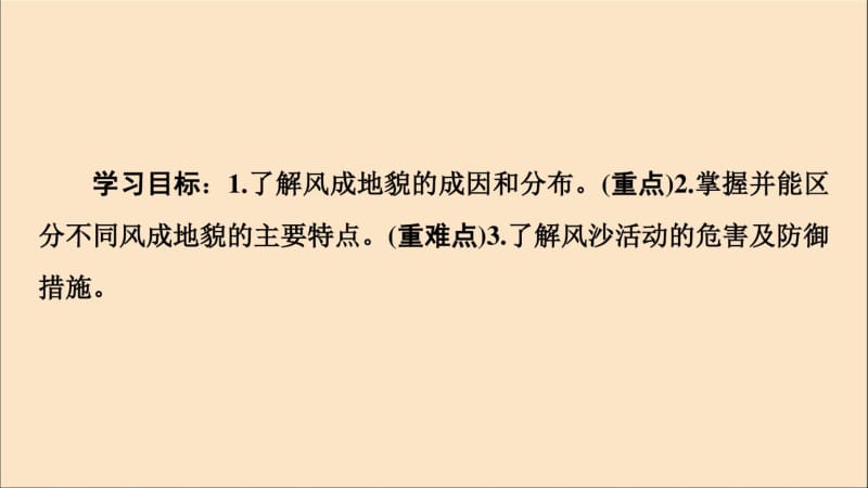 2020版新教材高中地理第2章地球的表面形态第2节风成地貌课件湘教版必修1.pdf_第2页