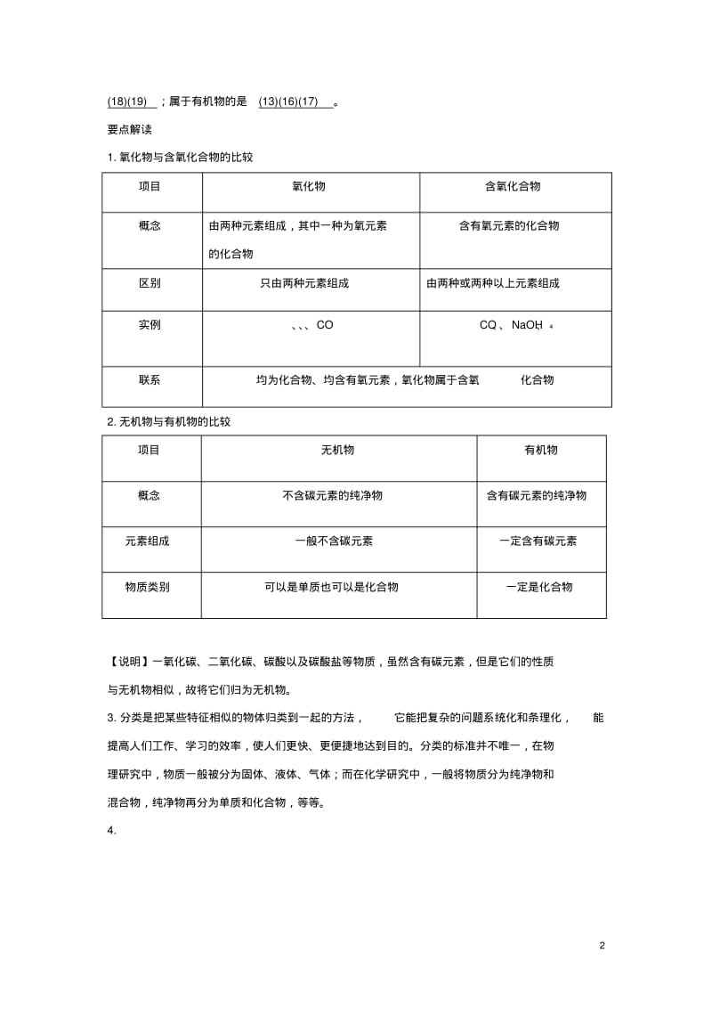 中考化学主题一物质构成的奥秘(考点梳理+真题训练)复习1.pdf_第2页