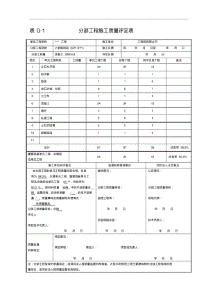 分部工程质量评定表(填写).pdf