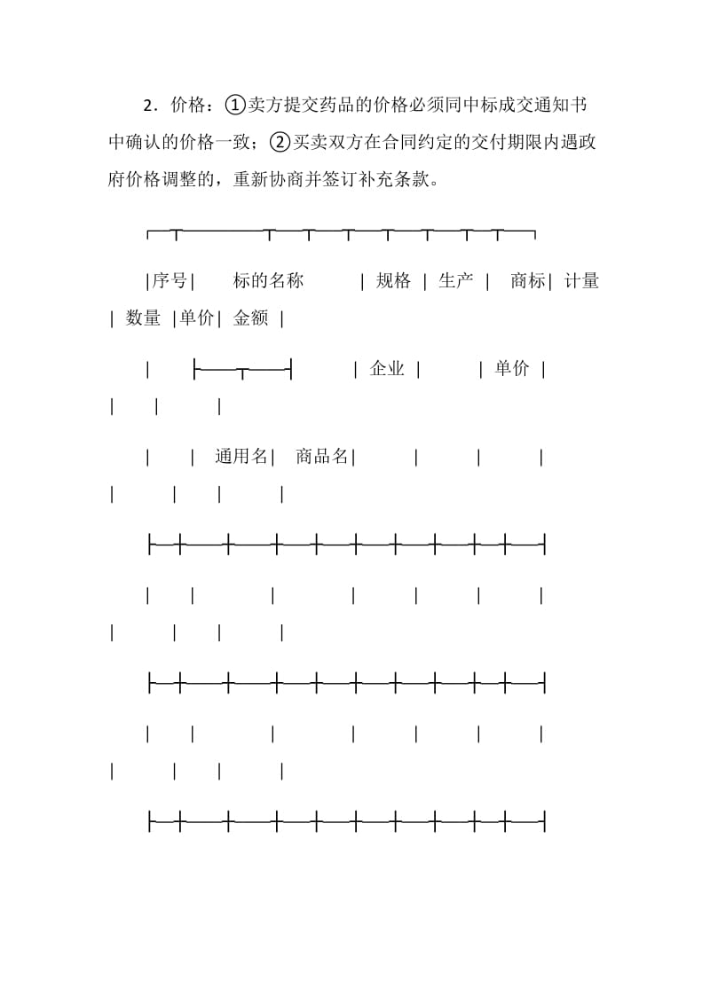 上海市医疗机构药品集中招标采购药品买卖合同.doc_第2页