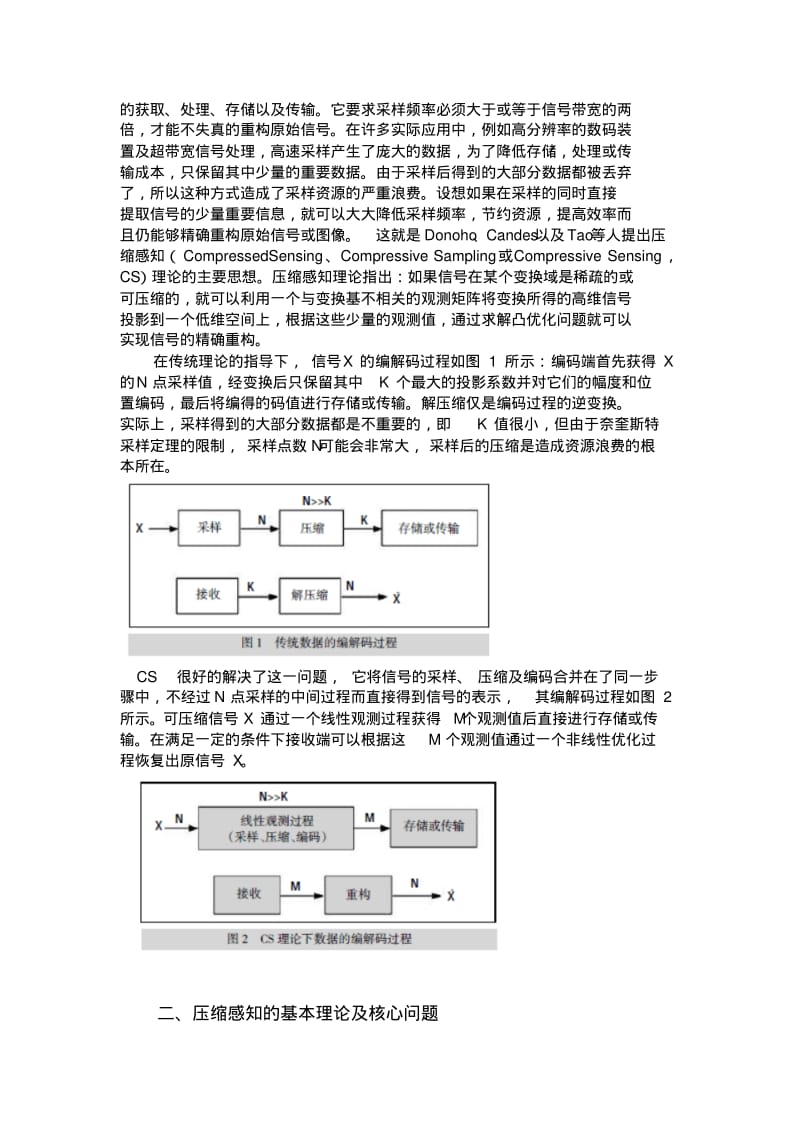 压缩感知技术研究进展..pdf_第2页