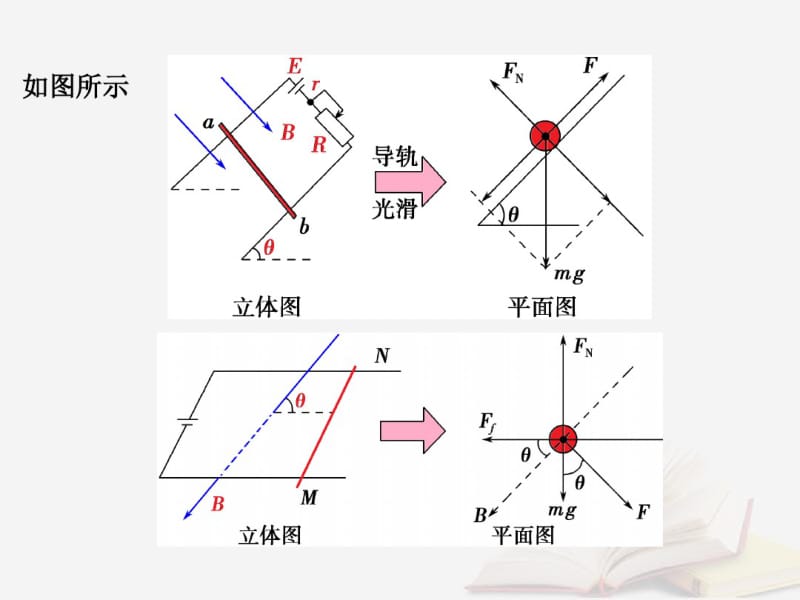 高考物理总复习磁场第1节(课时3)磁场的描述及磁场对电流的作用：安培力作用下导体的平衡问题课件鲁科版.pdf_第3页