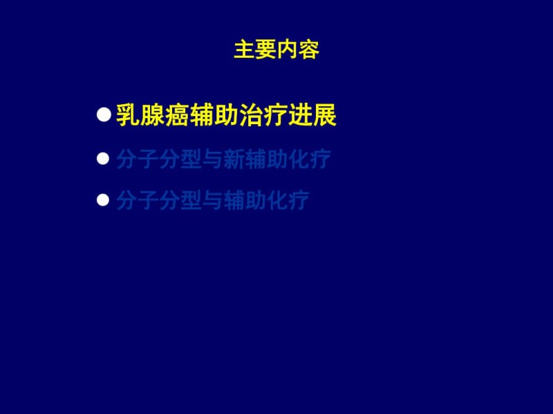 乳腺癌分子分型个体化辅助化疗策略.pdf_第3页