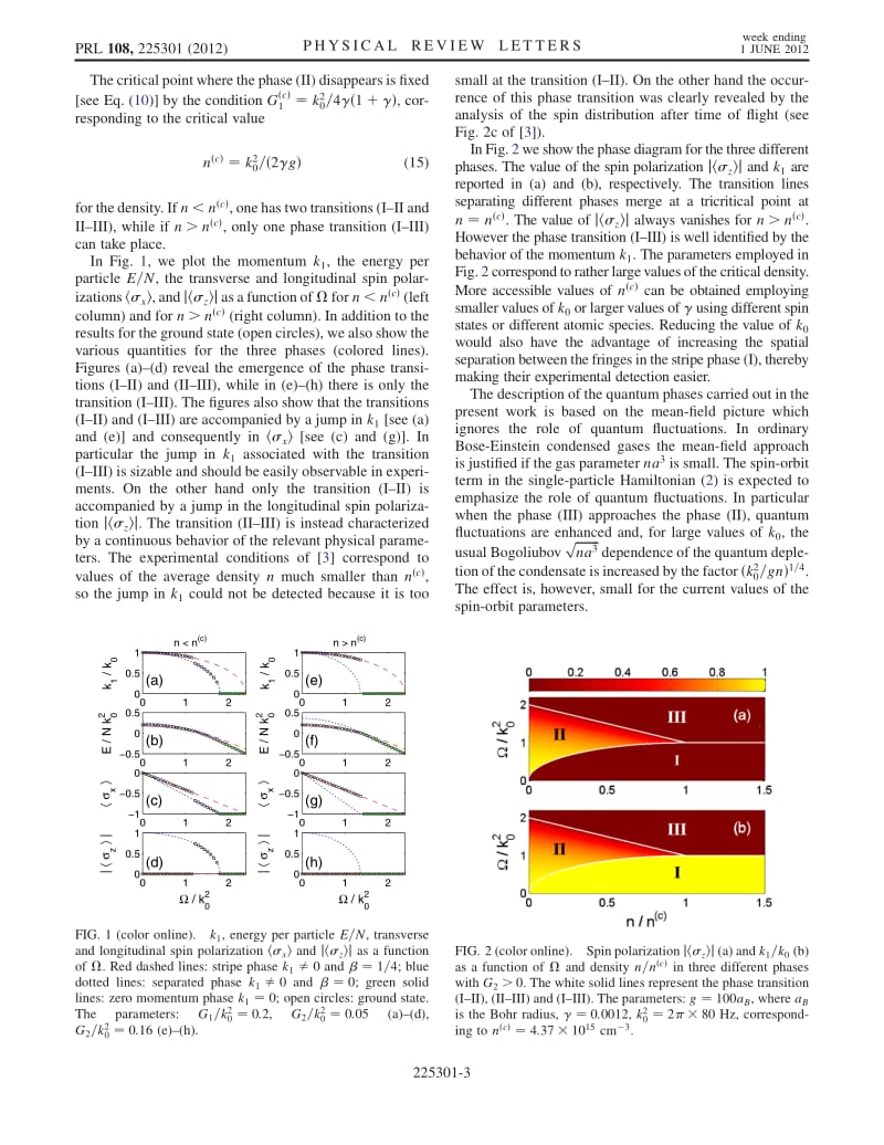 Quantum Tricriticality and Phase Transitions in Spin-Orbit Coupled Bose-Einstein Condensates.pdf_第3页