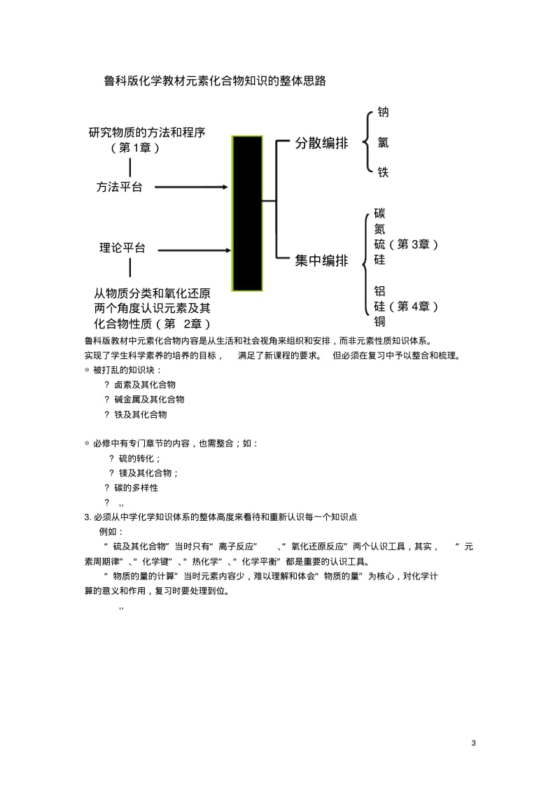 高中化学教学论文高考化学备考策略明方向、抓落实,做好新课程的化学北师大版.pdf_第3页