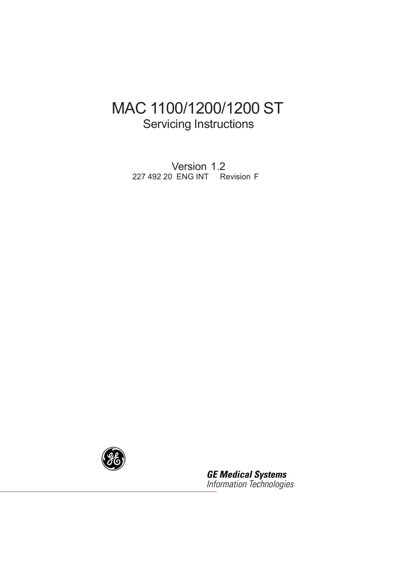 GE mac1200_manual维修手册-1.pdf_第1页