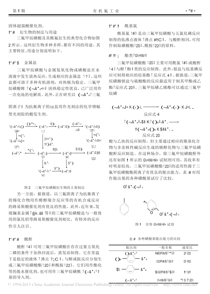 三氟甲烷磺酸及其衍生物的开发与应用.docx_第3页