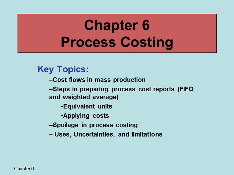 Process Costing - San Jose State University过程成本-圣何塞州立大学.ppt_第1页