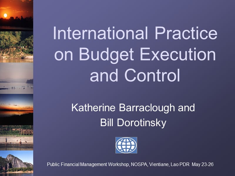 International Practice on Budget ution and Control.ppt_第1页