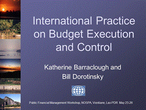 International Practice on Budget ution and Control.ppt