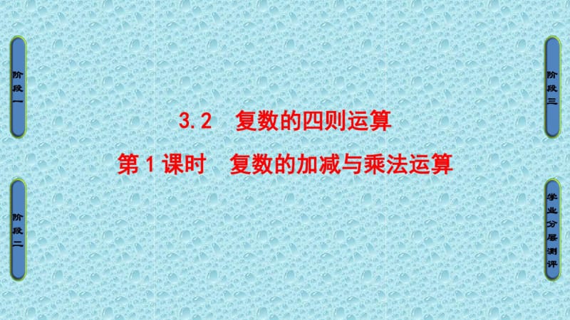 2016-2017学年高中数学苏教版选修1-2课件：第三章数系的扩充与复数3.2.1.pdf_第1页