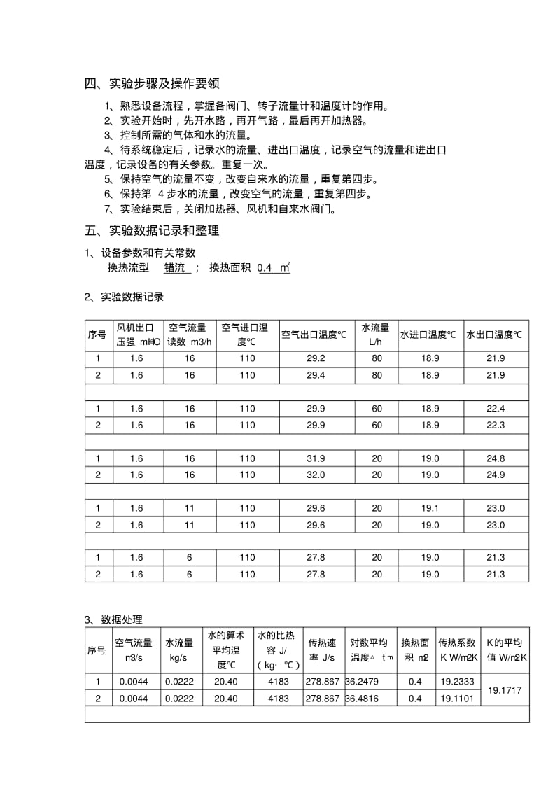 传热实验实验报告.pdf_第2页