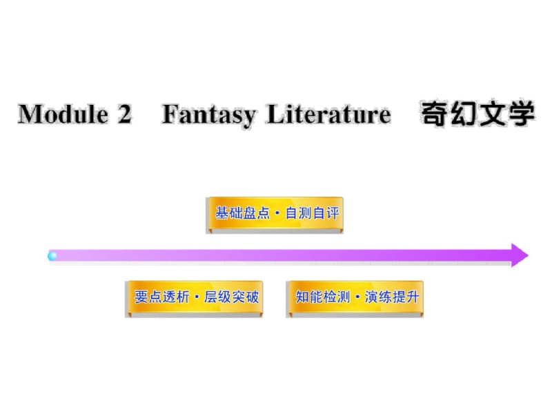 2012版高中英语全程复习方略配套课件：Module2《FantasyLiterature》(外研版选修6).pdf_第1页