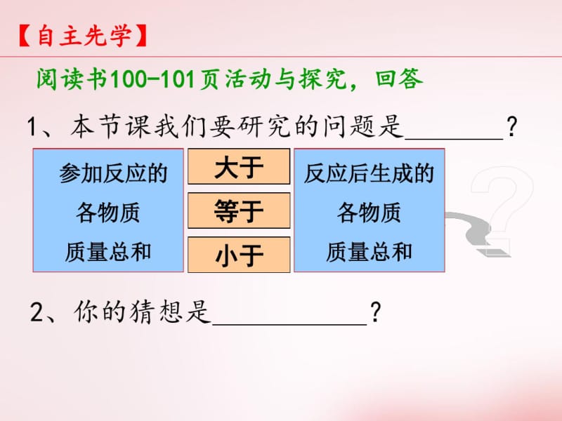 沪教版初中化学九年级上册《化学反应中的质量关系》课件.pdf_第2页