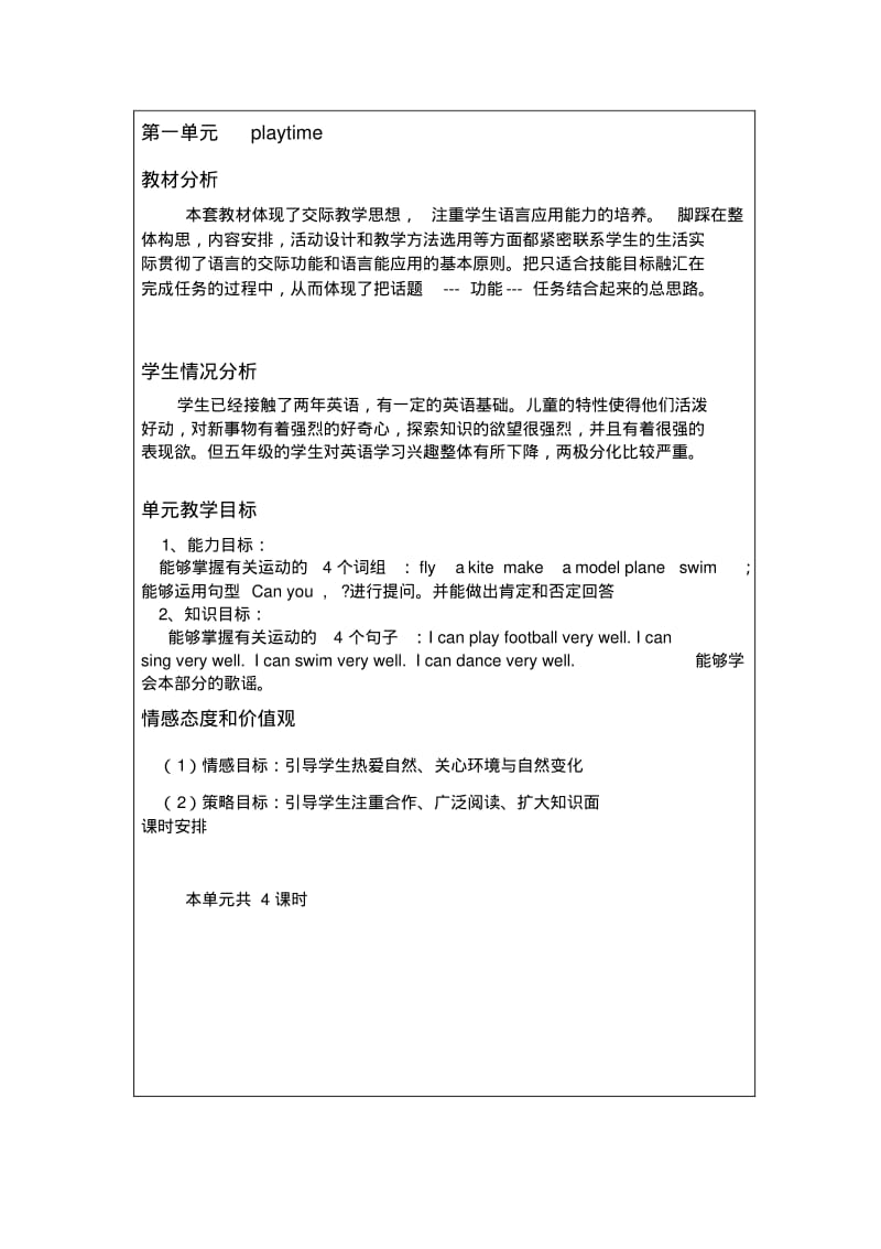 人教版新起点小学英语二年级下册教案--全册.pdf_第1页