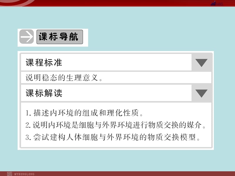 高效课堂同步课件：1-1细胞生活的环境（必修3）.ppt_第2页
