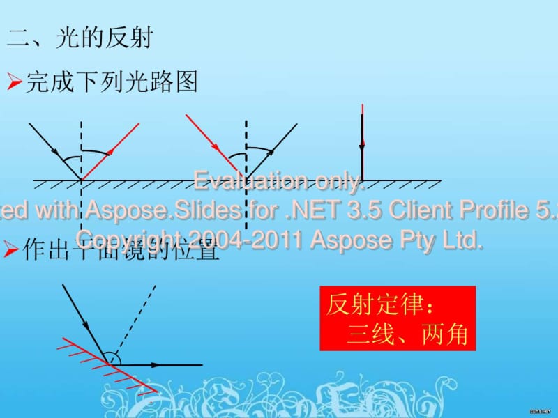 沪科版八年级物理第四章多彩的光简单复习课件.pdf_第3页