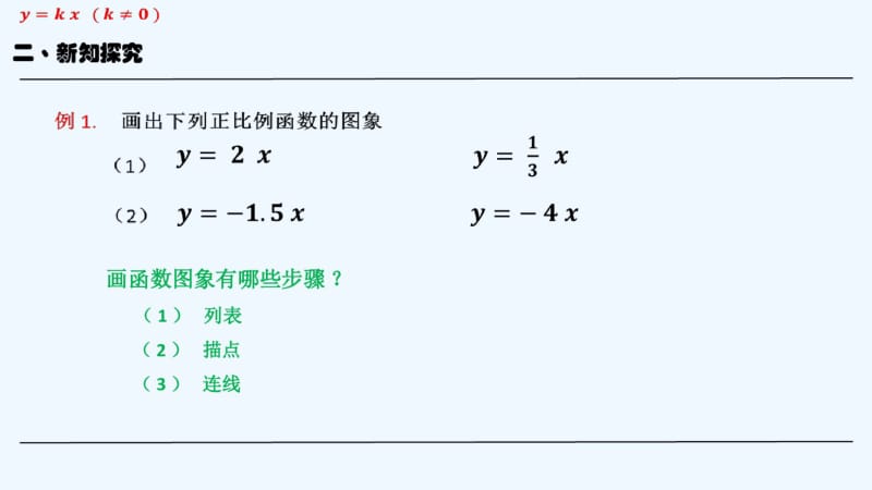 数学人教版八年级下册19.1.2第二课时正比例函数图象和性质-.pdf_第3页