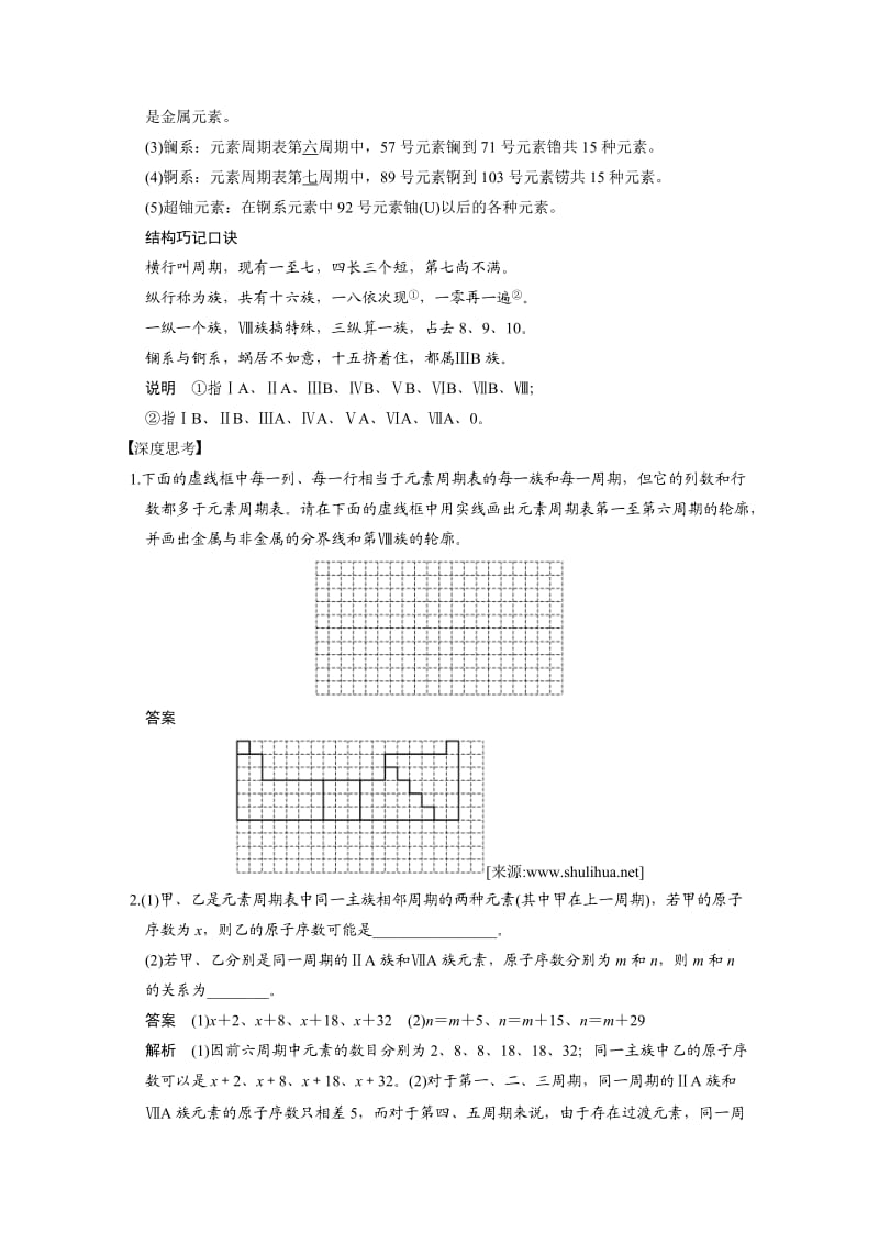 【新教材】高考化学大一轮讲义：第五章- 第2讲-元素周期律和元素周期表（23页，含答案解析）.doc_第2页