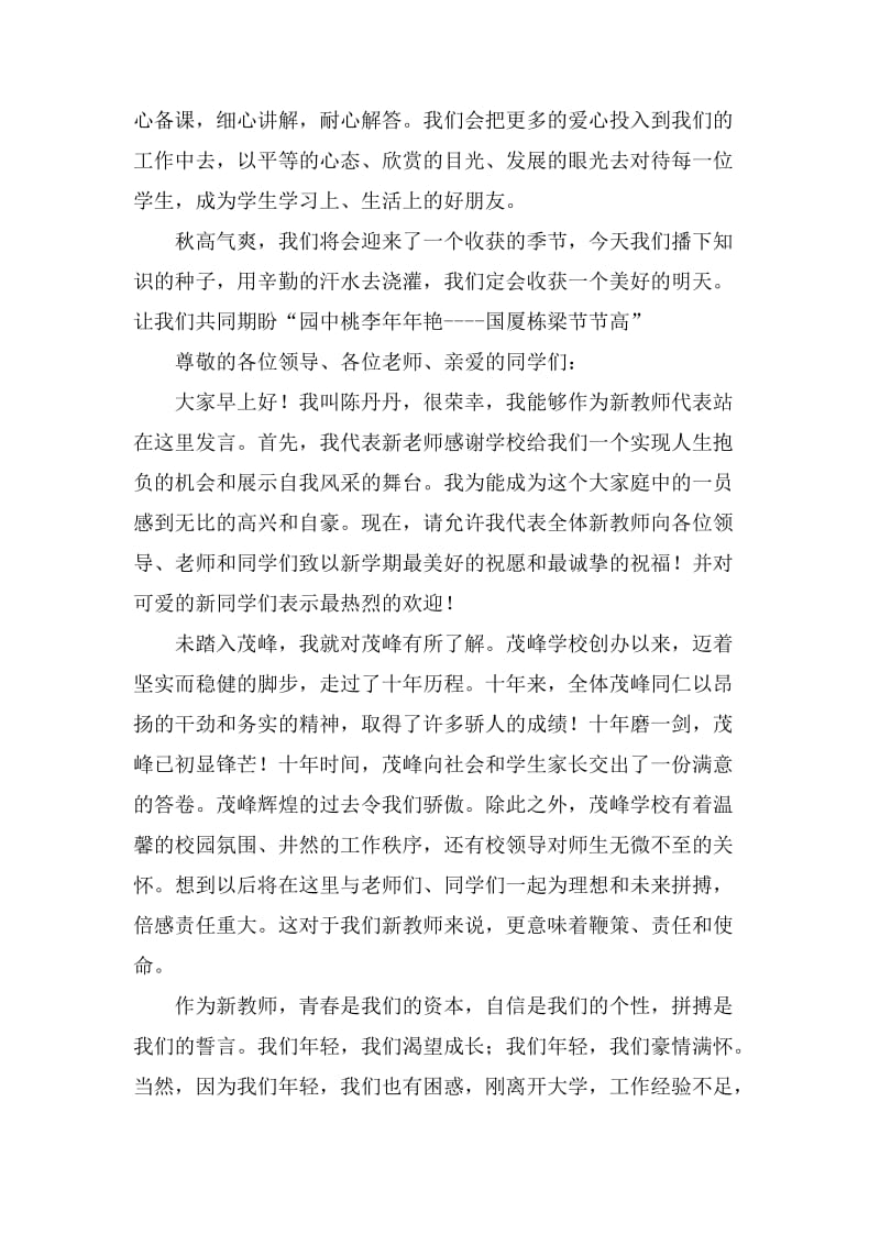 关于新教师发言稿四篇.docx_第2页