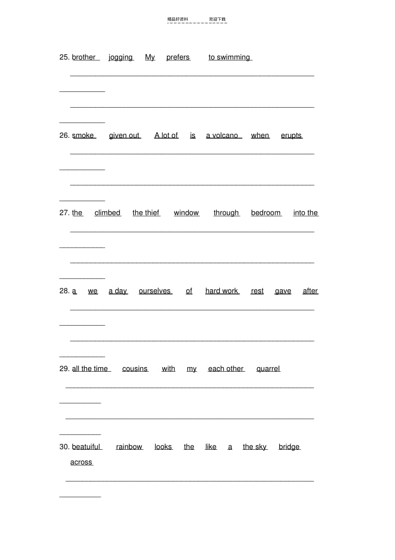 【优质文档】新加坡小学二年级英语试卷PRACTICE.pdf_第3页