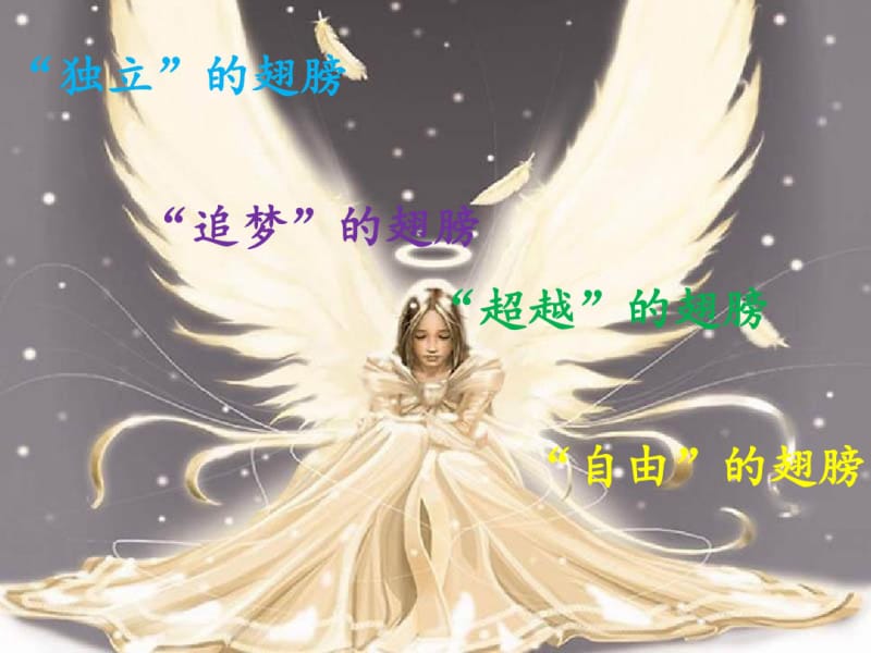 人音版九年级音乐上册《隐形的翅膀》课件.pdf_第1页