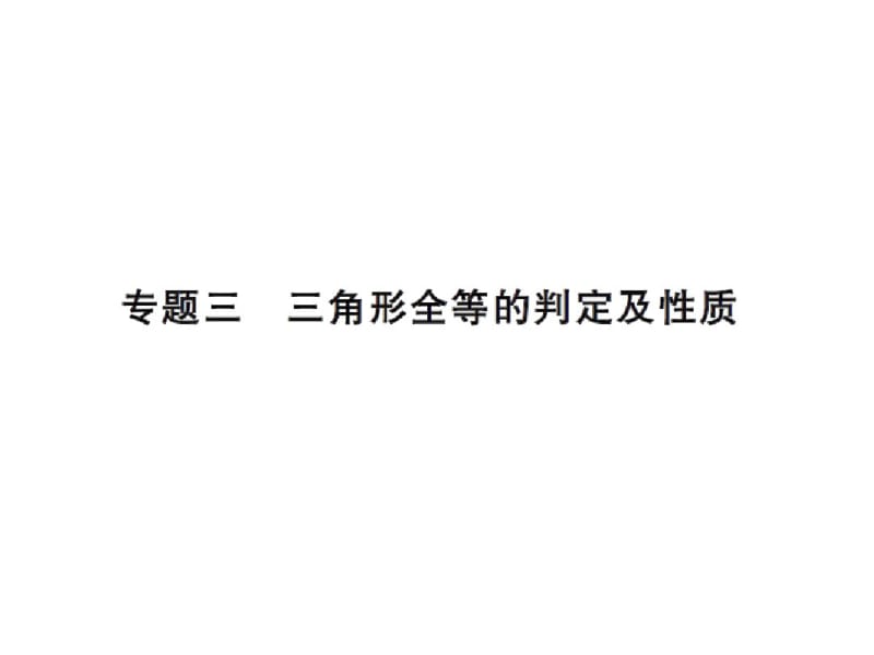 2018年秋八年级数学上册人教版专题训练课件：专题三(共10张).pdf_第1页