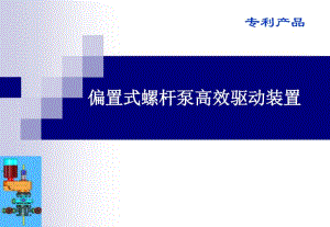 偏置式螺杆泵高效驱动装置.pdf