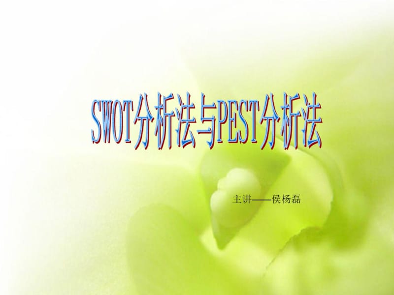 Swot与Pest分析法.pdf_第1页