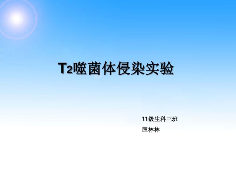 T2噬菌体侵染实验.pdf_第1页