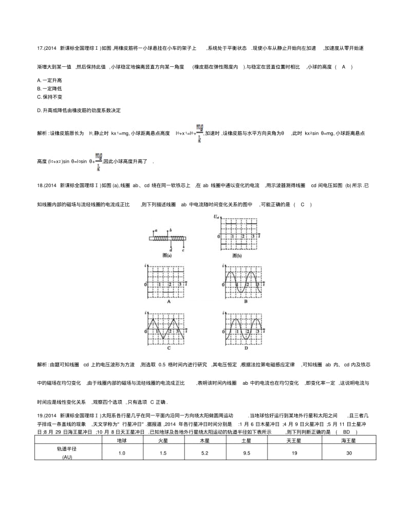 2014年全国高考物理真题汇编(12套).pdf_第2页