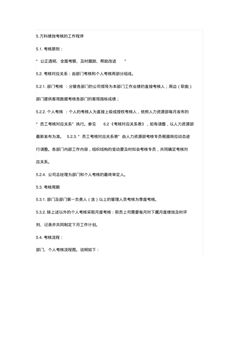 【优质文档】万科全套绩效考核管理规范.pdf_第2页