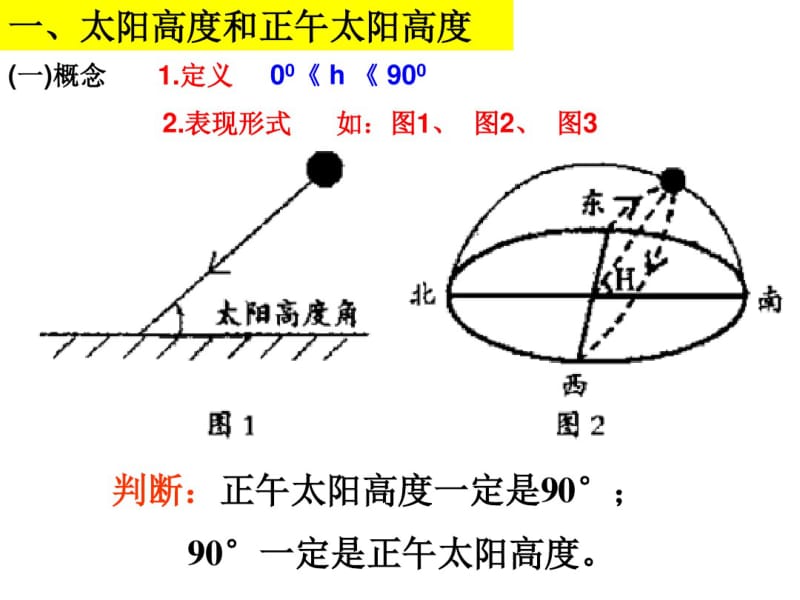 专题复习：正午太阳高度及应用.pdf_第2页