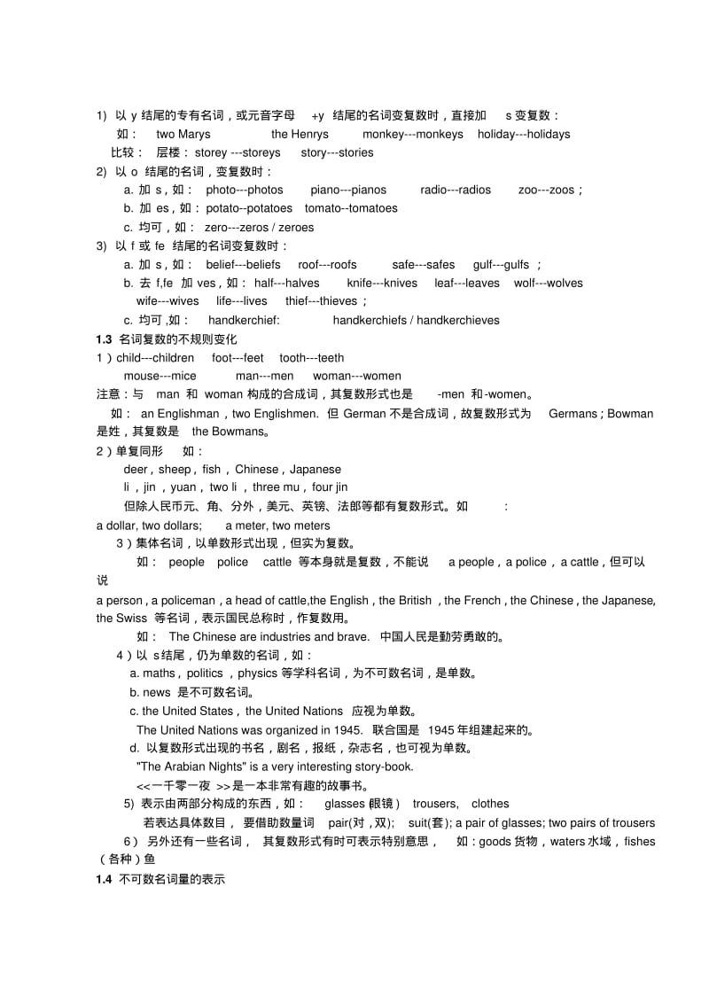 【2019年整理】初中英语语法中考专题复习试题汇编.pdf_第2页