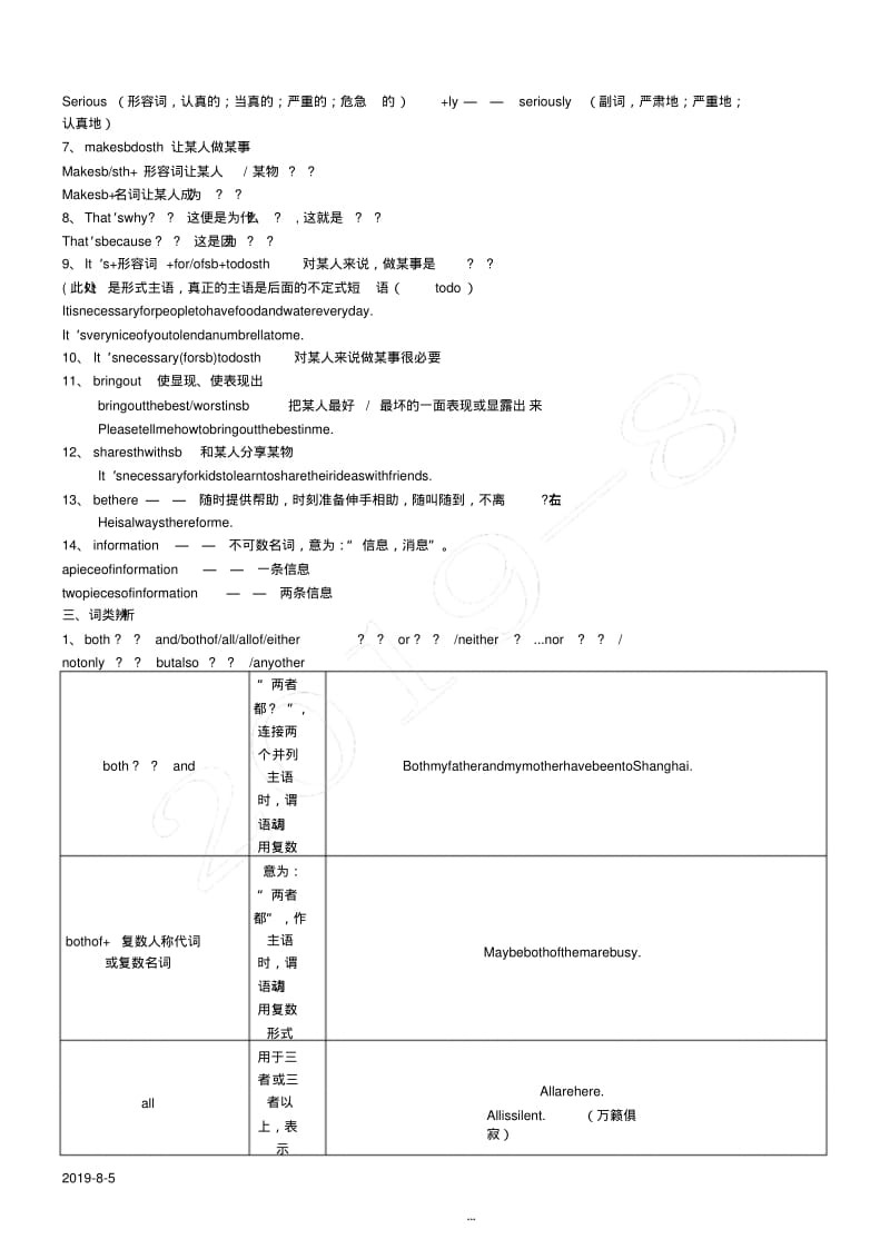 人教版八年级英语上册第三单元重点知识详解.pdf_第2页