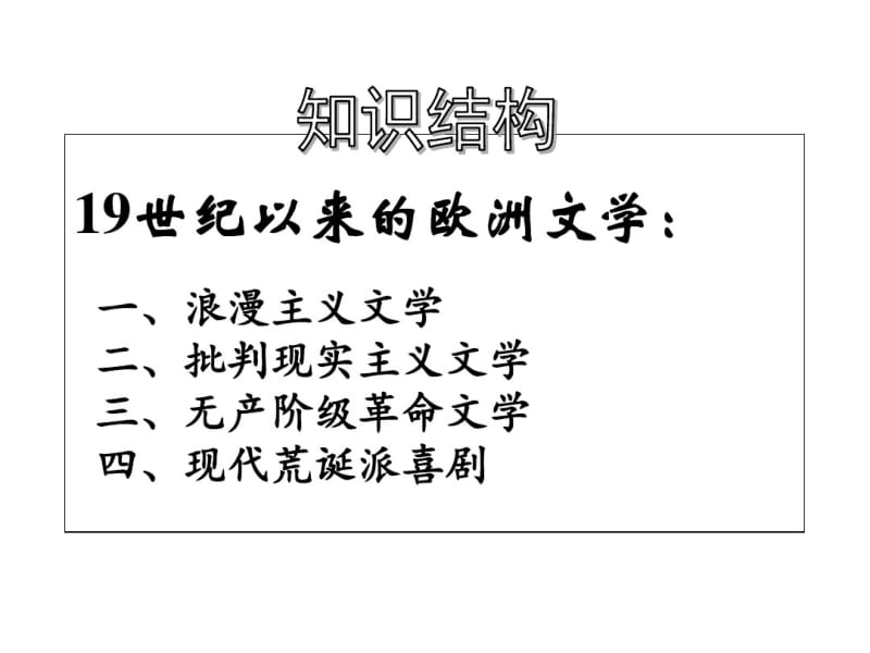 岳麓版高中历史必修3第17课诗歌、小说与戏剧(共31张).pdf_第3页