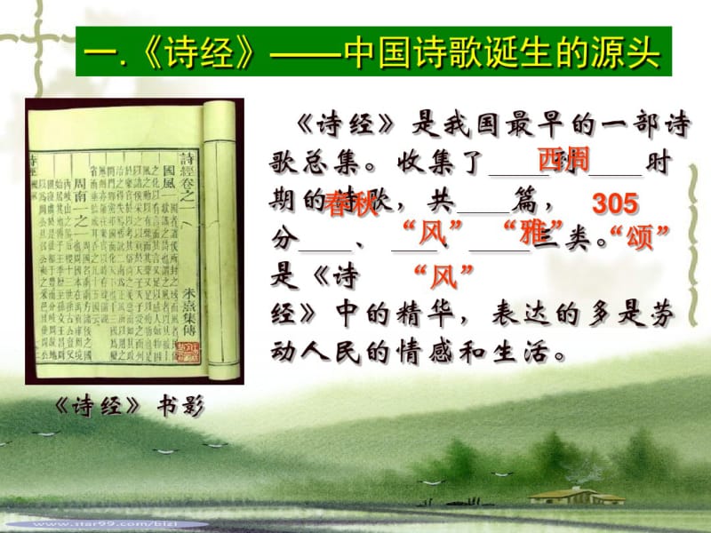 岳麓版高中历史必修3第2单元第9课诗歌与小说(共56张).pdf_第3页