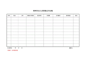 特种作业人员资格证书台账.pdf