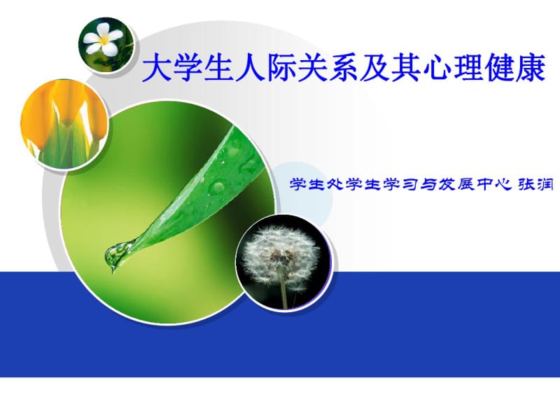 大学生人际关系及其心理健康第二节.pdf_第1页