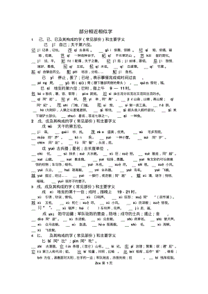 部份相近相似字集2正文.pdf