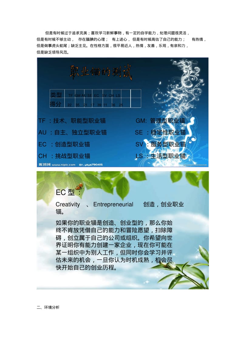 【职业规划】大学生职业生涯规划书范本(WORD档).pdf_第2页