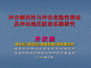 冲击倾向性与冲击危险性理论及冲击地压防治实践研究.pdf