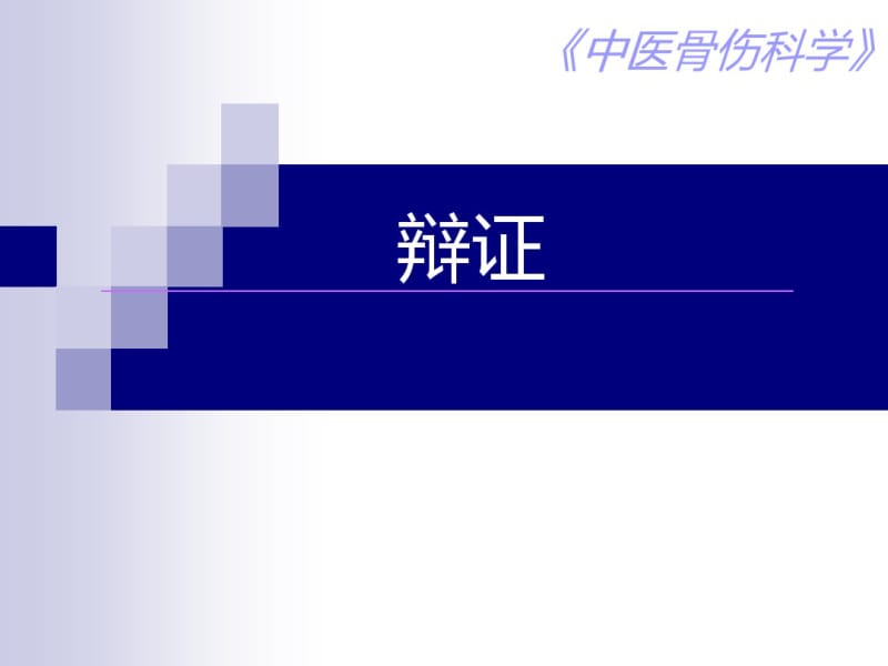 中医骨伤科学辩证.pdf_第1页