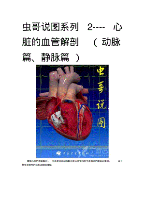 虫哥说图系列2----心脏的血管解剖动脉篇、静脉篇.pdf