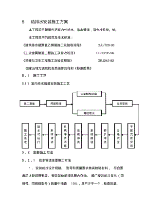 给排水安装施工方案.pdf